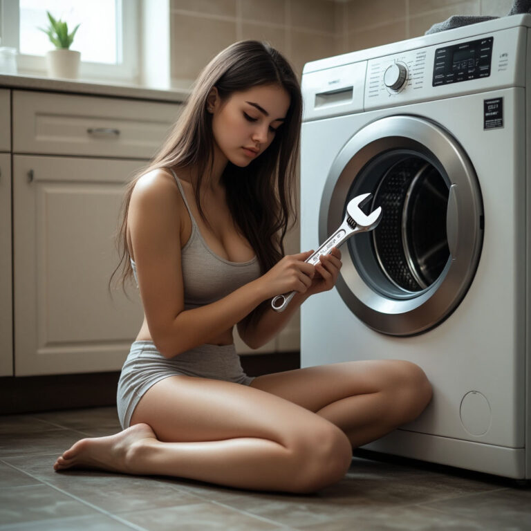 Как отрегулировать ножки стиральной машины?
