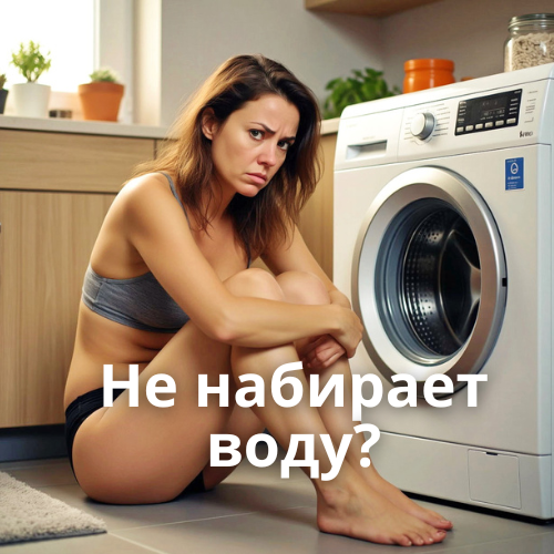 Стиральная машина не набирает воду?